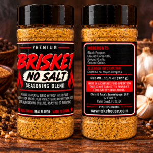 Brisket Seasoning — No Salt Added