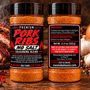 Pork Rib Seasoning — No Salt Added